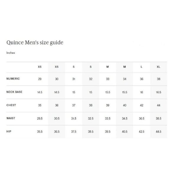 Quince Men's 100% Organic Cotton Slub V short Sleeve Tee Crewneck - X-Large - Picture 4 of 4